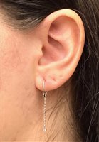 Ohrringe Ititoli Dame Sole Cuore Amore in Weißgold Diamante 0.04 Ct OR2166#BLB - OR2166#BLB